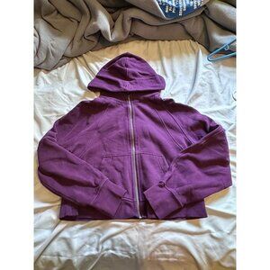 lululemon scuba jacket dramatic magenta
